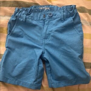 Cat & Jack Vibrant Blue Kids Shorts with pockets and adjustable